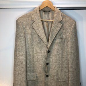 Jos . A. Bank , Harris Tweed Vintage Wool Blazer Mens Sz 40 R, 100% Wool